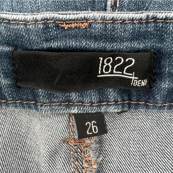 1822 Denim Distressed Skinny Jeans Size 26 Women’s - Picture 2 of 5